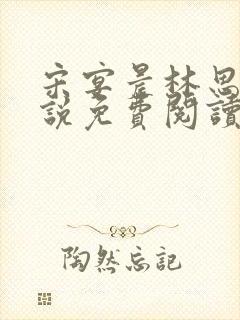 宋宴晨林思微小说免费阅读最新章节