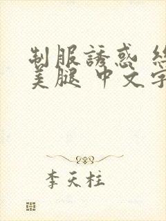 制服诱惑 丝袜美腿 中文字幕