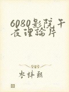 6080影院午夜理论片封面