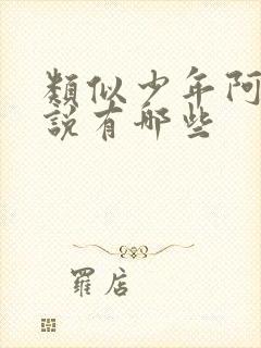 类似少年阿宾小说有哪些