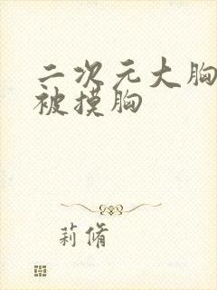 二次元大胸美女被摸胸