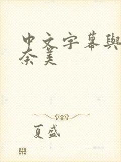 中文字幕与公奈奈美