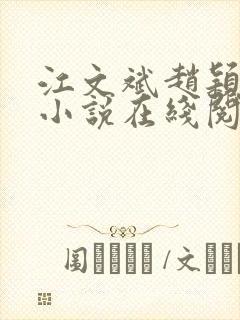 江文斌赵颖官场小说在线阅读