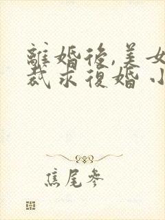 离婚后,美女总裁求复婚 小楚