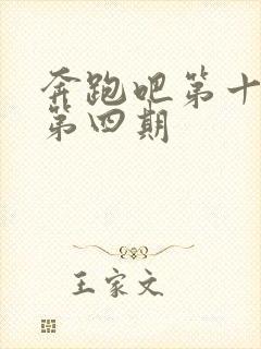 奔跑吧第十二季第四期