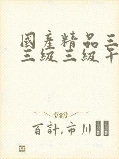 国产精品三级a三级三级午夜操