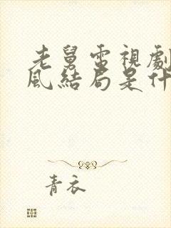 老舅电视剧霍东风结局是什么