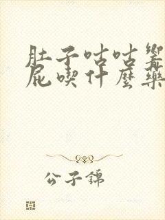 肚子咕咕响爱放屁吃什么药