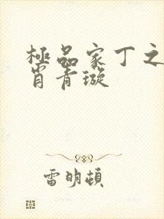 极品家丁之福伯肖青璇