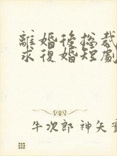 离婚后总裁哭着求复婚短剧