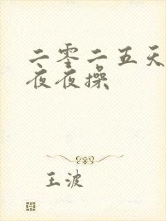 二零二五天天干夜夜操