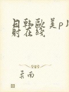 日韩欧美p片内射在线