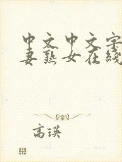 中文中文字幕人妻熟女在线