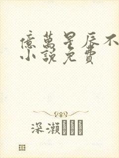 亿万星辰不及你小说免费封面