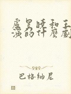 卢昱晓和王星越演的什么剧