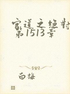 官道之绝对权力 第1513章