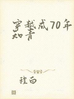 穿越成70年代知青