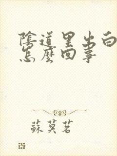 阴道里出白带块怎么回事