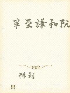 宁至谦和阮流筝