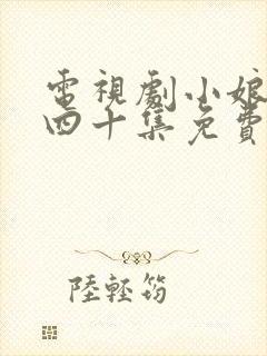 电视剧小娘惹第四十集免费观看封面