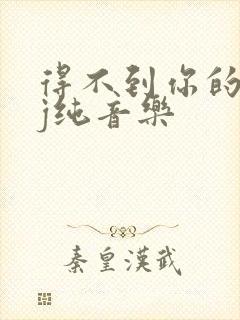 得不到你的心dj纯音乐