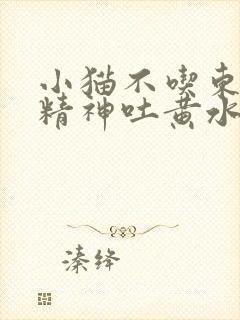 小猫不吃东西没精神吐黄水