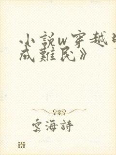 小说w穿越明末成难民》