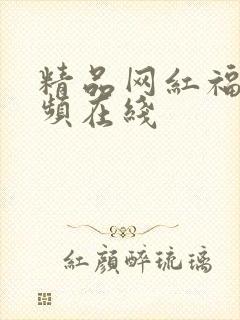 精品网红福利视频在线
