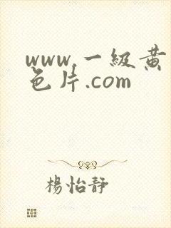 www.一级黄色片.com