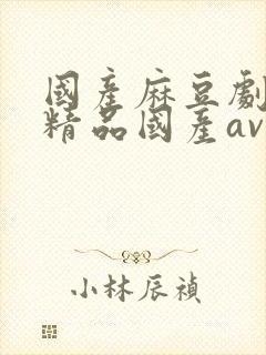 国产麻豆剧传媒精品国产av封面