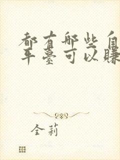 都有哪些自媒体平台可以赚钱