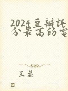 2024豆瓣评分最高的电视剧封面