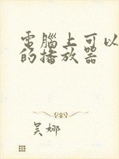 电脑上可以投屏的播放器封面