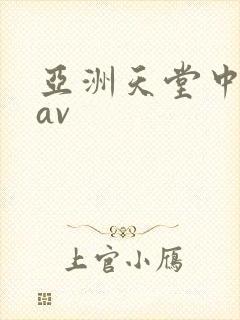 亚洲天堂中文网av封面