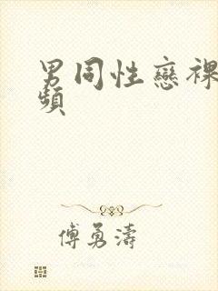 男同性恋裸体视频封面