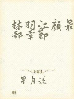 林羽江颜最新全部章节