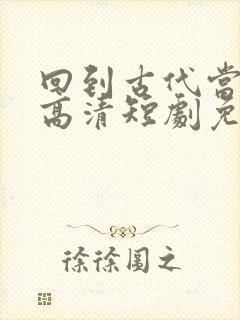 回到古代当太子高清短剧免费网站