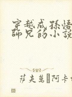 穿越成孙悟空的师兄的小说