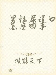 男性尿道口有脓怎么回事