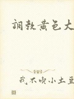 调教黄色大片封面