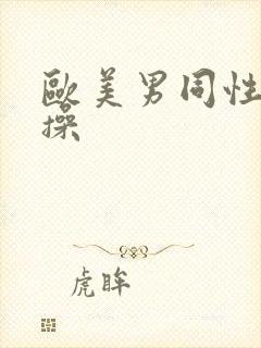 欧美男同性恋互操封面