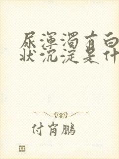 尿浑浊有白色絮状沉淀是什么原因