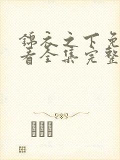 锦衣之下免费观看全集完整版在线观看