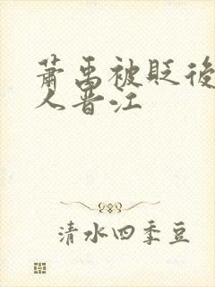 萧禹被贬后笑佳人晋江