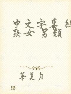 中文字幕 丝袜熟女 另类