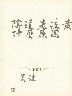 阴道老流黄水是什么原因