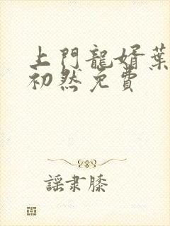 上门龙婿叶辰萧初然免费