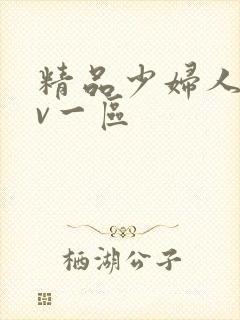 精品少妇人妻av一区封面