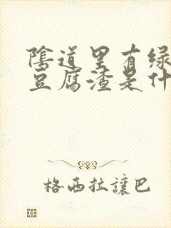 阴道里有绿色的豆腐渣是什么症状封面