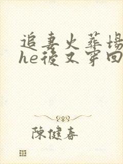 追妻火葬场被迫he后又穿回去了